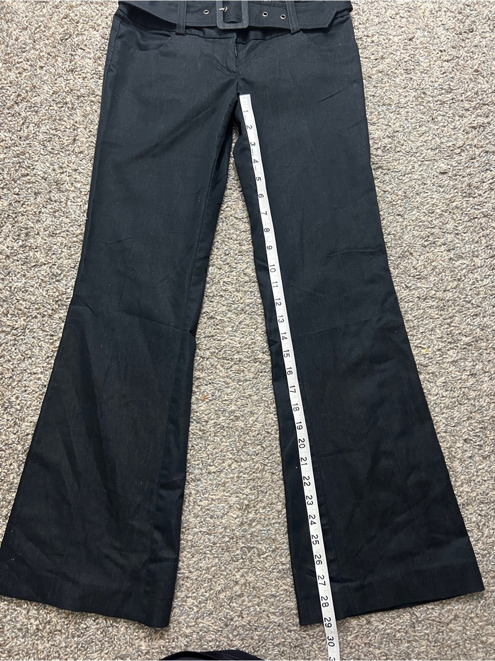 Guess Y2K High-Waist Wide Leg Pants with Belted Waistband - Picture 9 of 9
